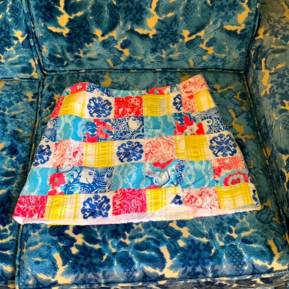 Lilly Pulitzer Patchwork Skort